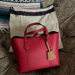 Tory Burch Small Perry Triple Compartment Tote Bag